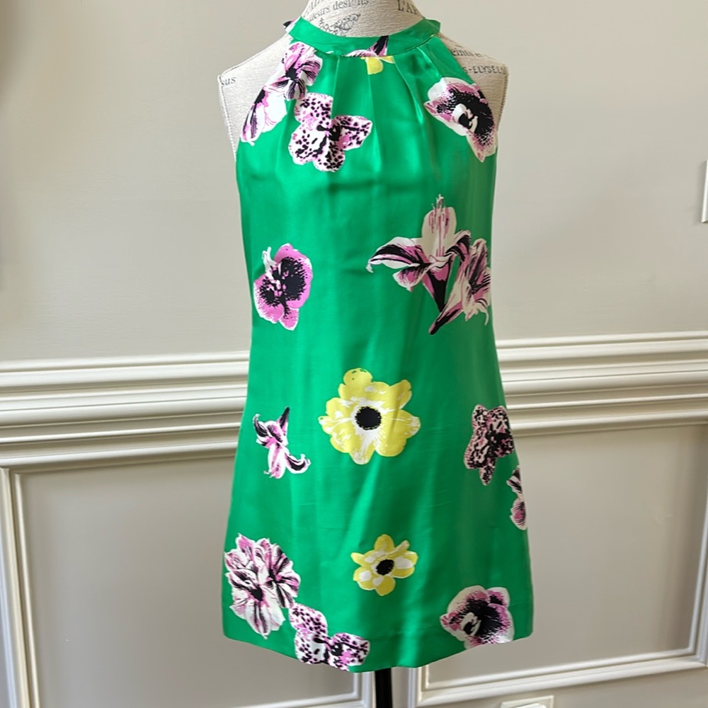 Colorful summer halter dress for casual or party J Crew size 0